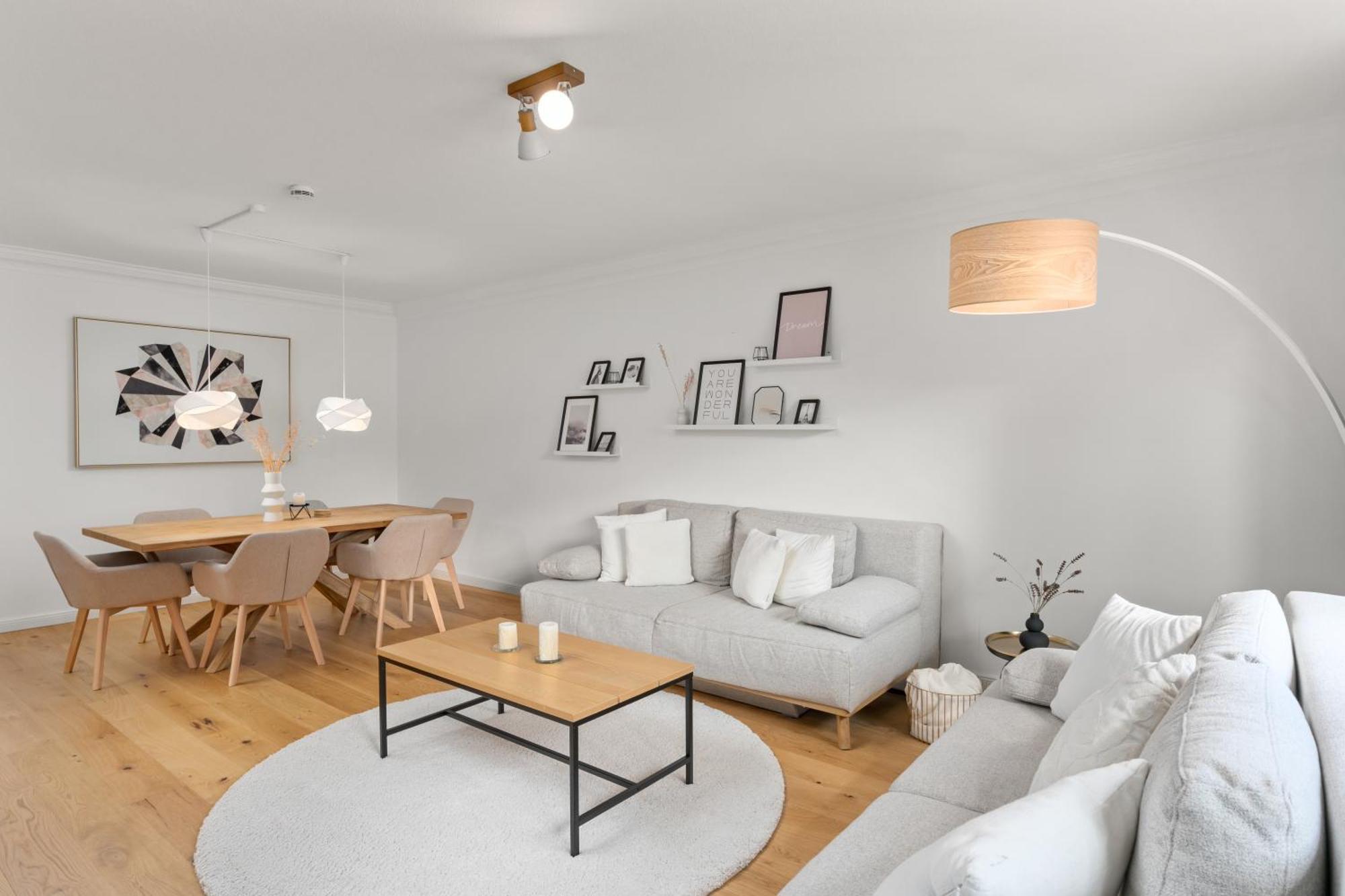 Mel&Bens Modern Oak-Apartments Fuer Bis Zu 12 Personen Bremen Exterior photo